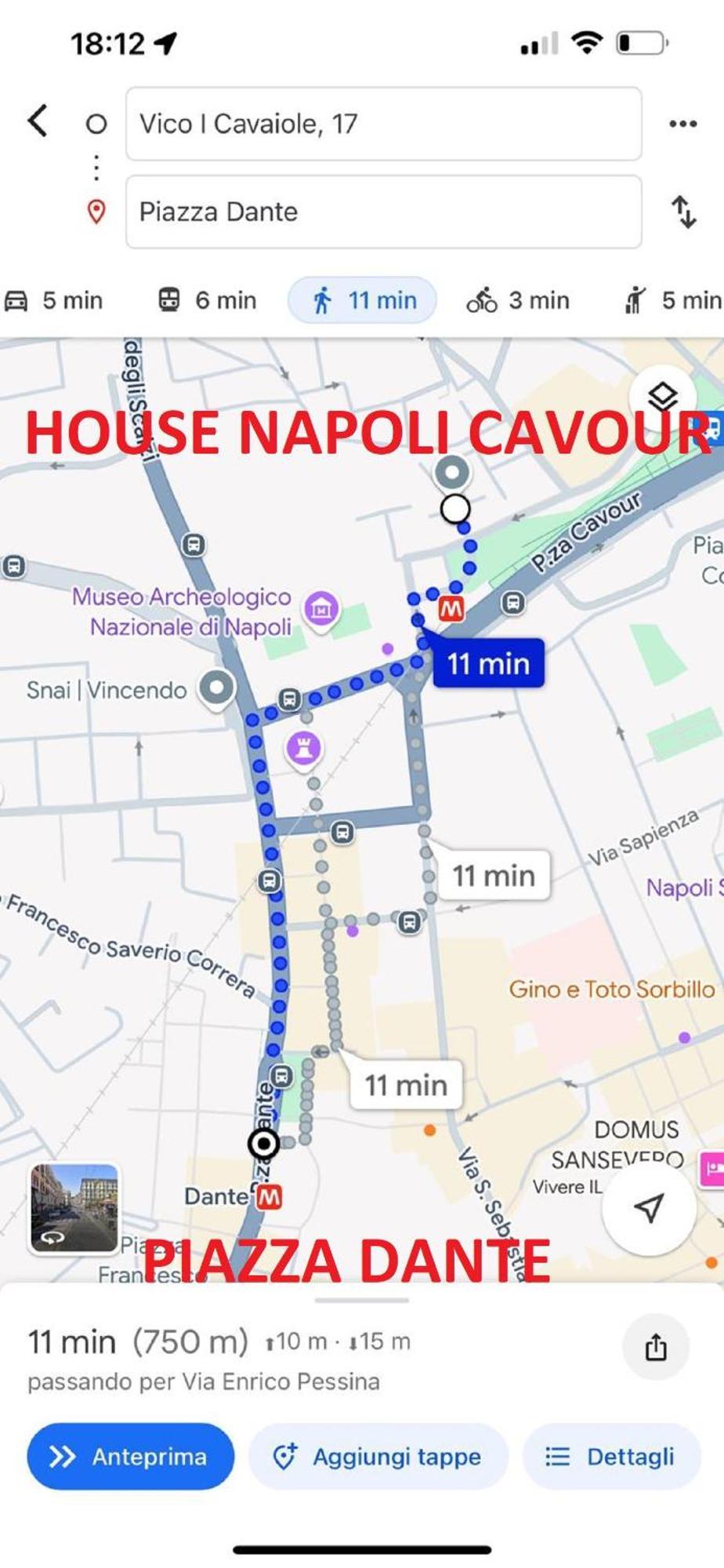 B&B House Napoli Cavour Exteriör bild