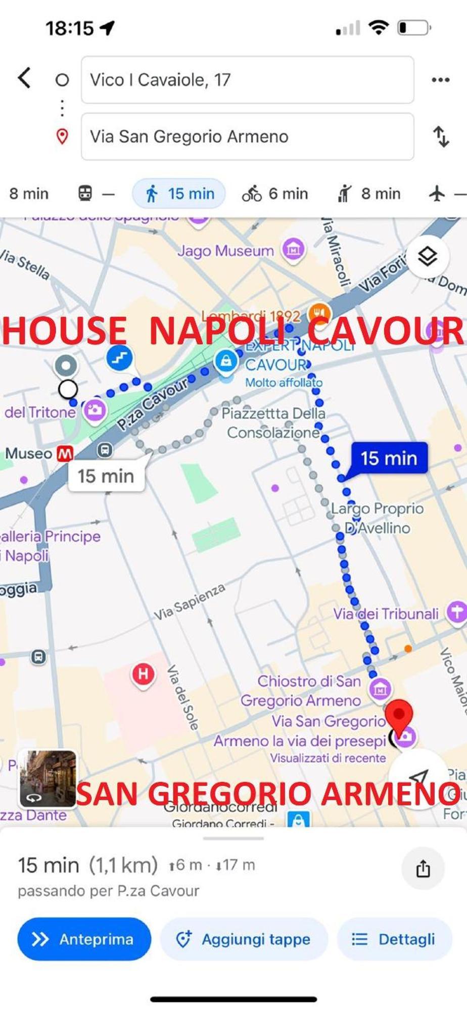 B&B House Napoli Cavour Exteriör bild